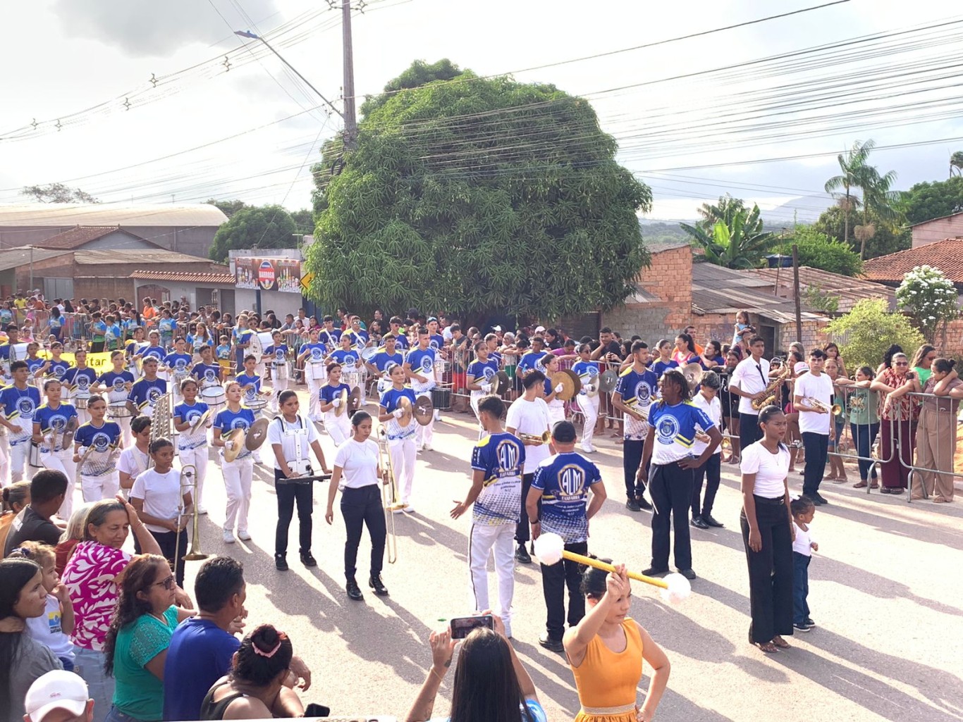 Semana da Pátria 2024: 16 escolas e unidades infantis participam do desfile na grande área do Santarenzinho/Maracanã