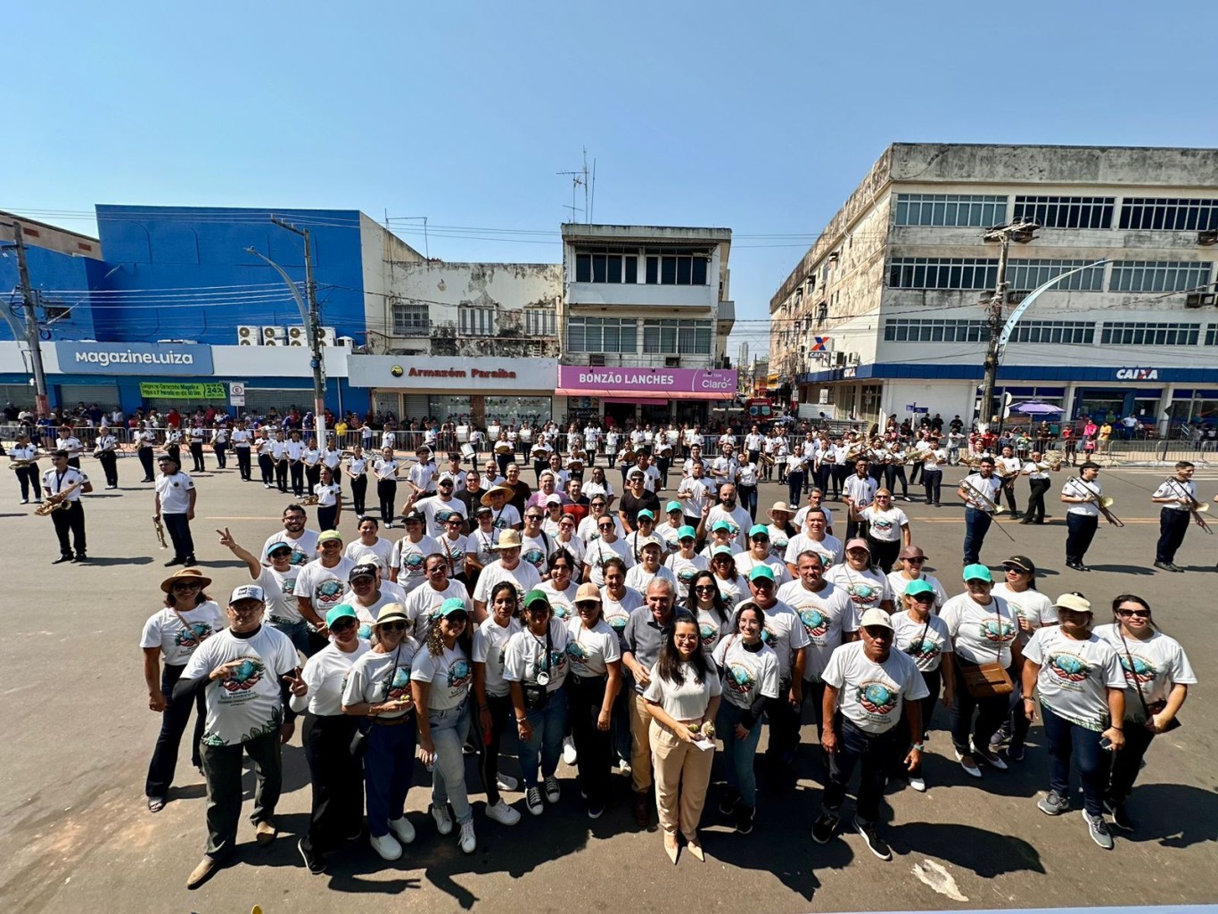 Semana da Pátria 2024: 18 escolas e instituições participam do primeiro dia de desfile neste 1º de setembro em Santarém