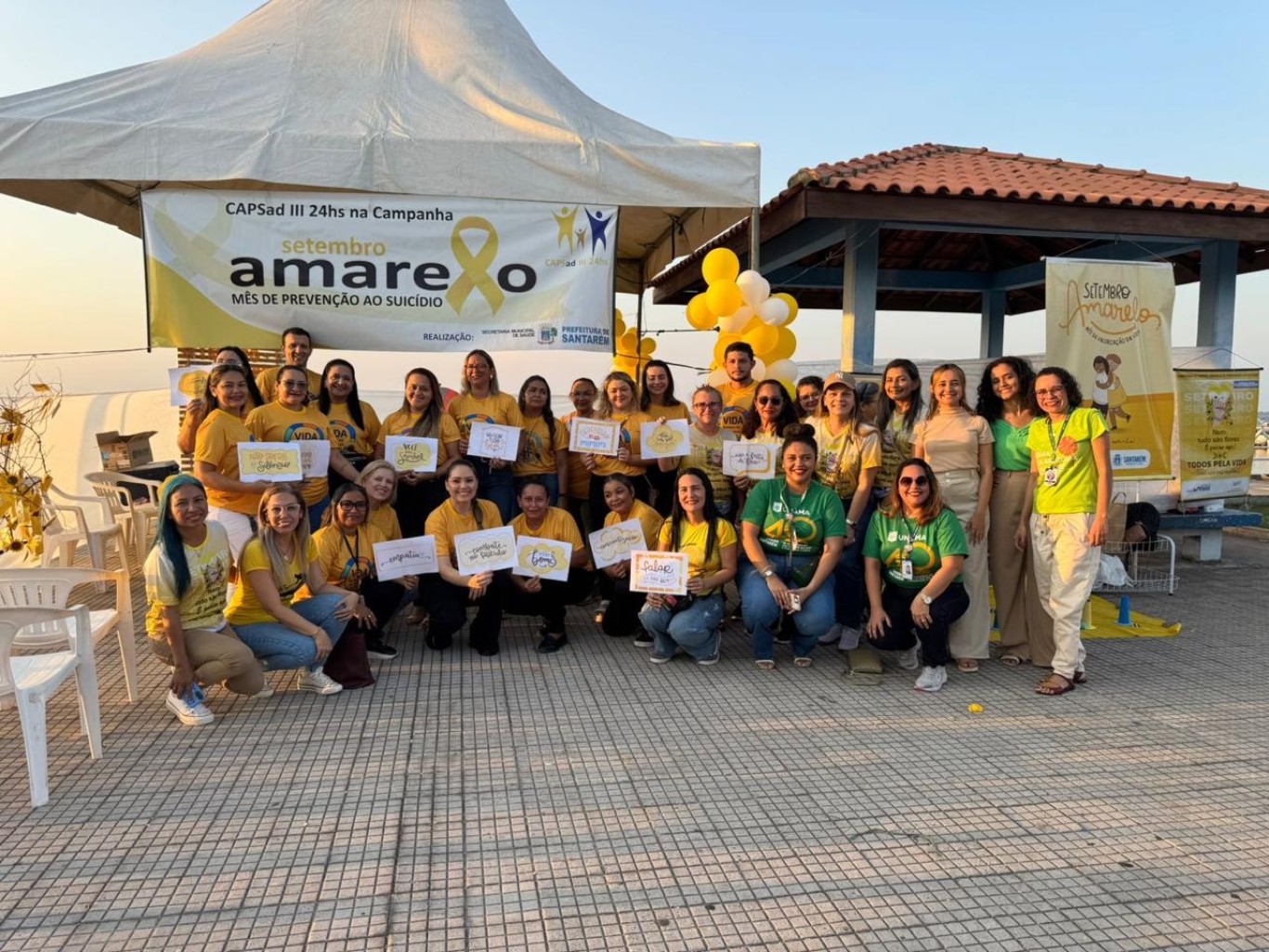 Imagem de CAPS AD promove ação de valorização da vida em alusão ao Setembro Amarelo