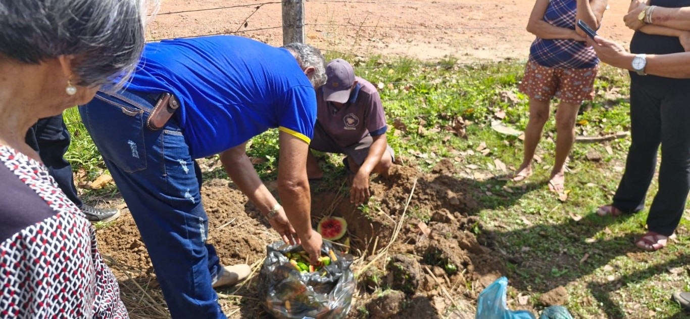 Imagem de Workshop ensina técnicas de compostagem doméstica para reduzir resíduos orgânicos em Santarém