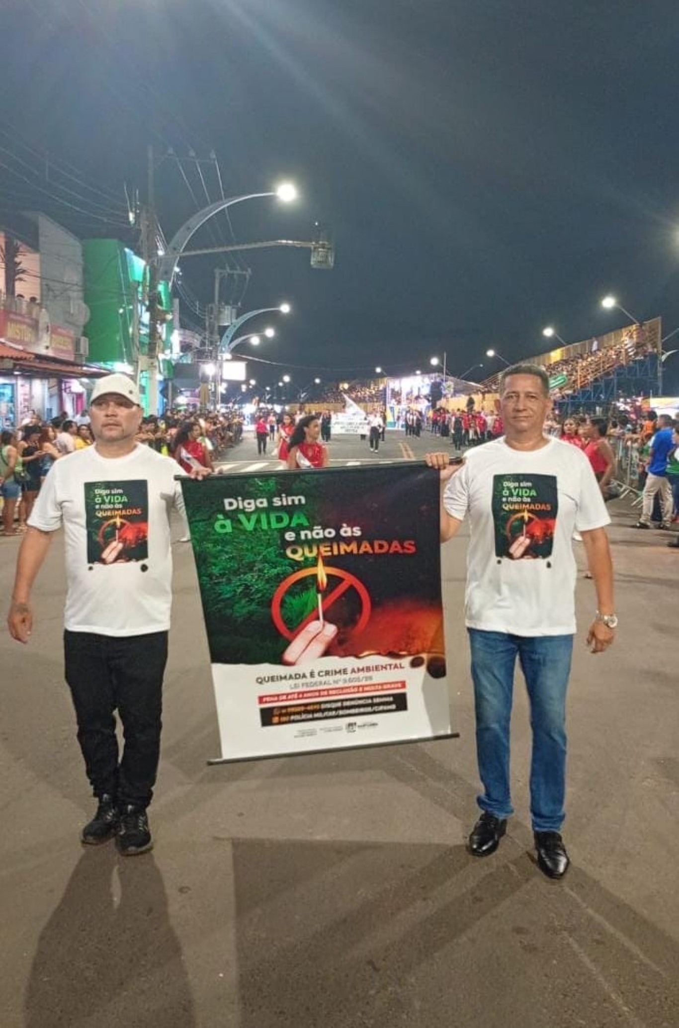 Educação Ambiental: Ciam leva mensagem contra queimadas para desfile da Semana da Pátria