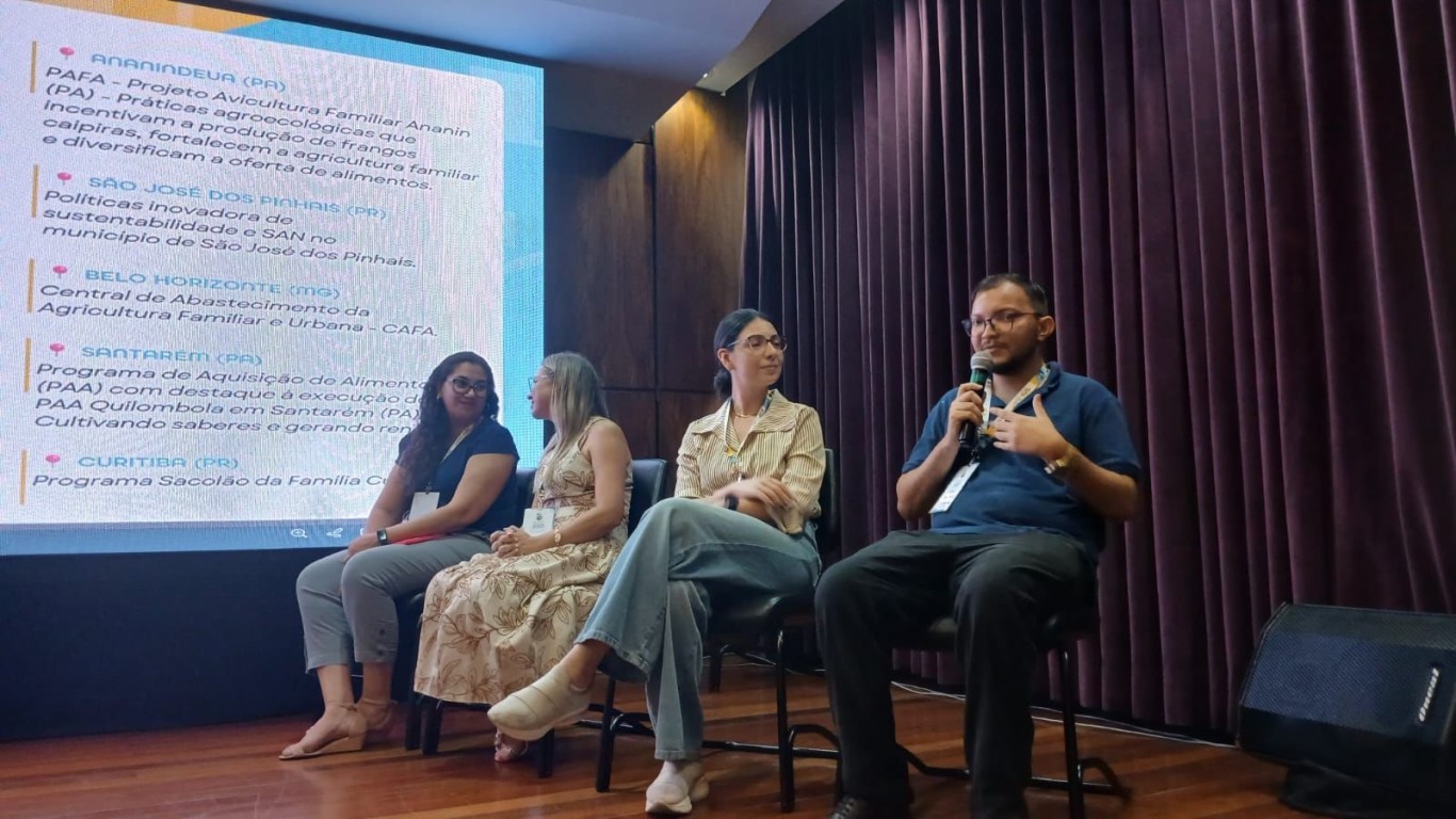Santarém é destaque no III Encontro Nacional da Estratégia Alimenta Cidades em Belo Horizonte