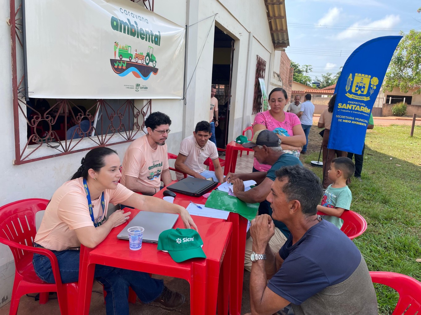 Imagem de Caravana Ambiental inicia atividades em comunidades rurais com primeira ação na Boa Esperança