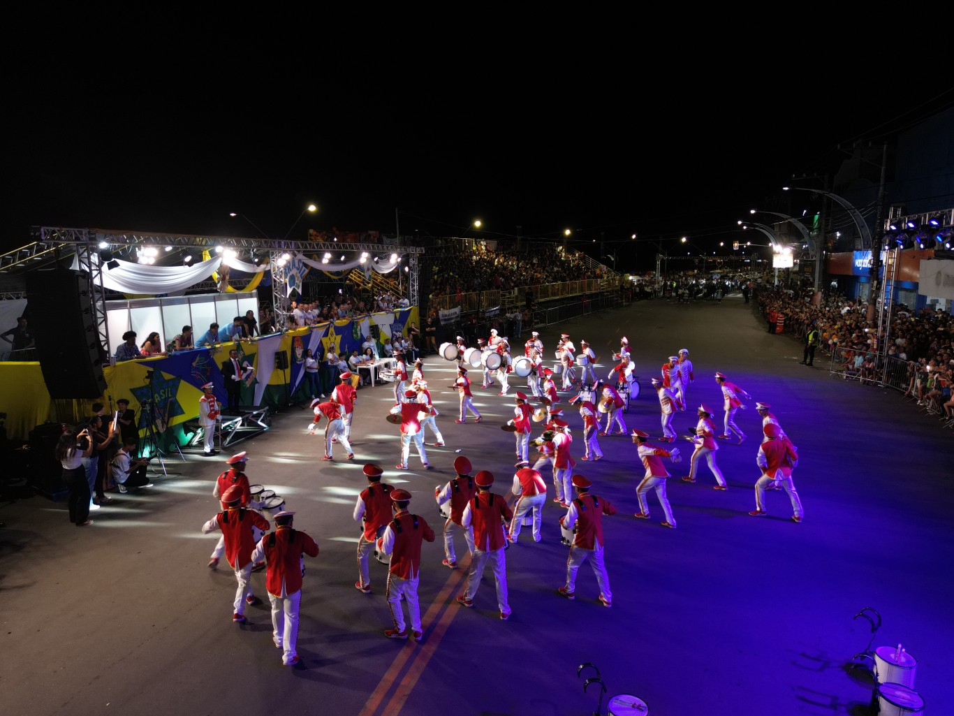 Imagem de Bandas de Percussão se apresentam no primeiro dia do XVI Festival de Bandas