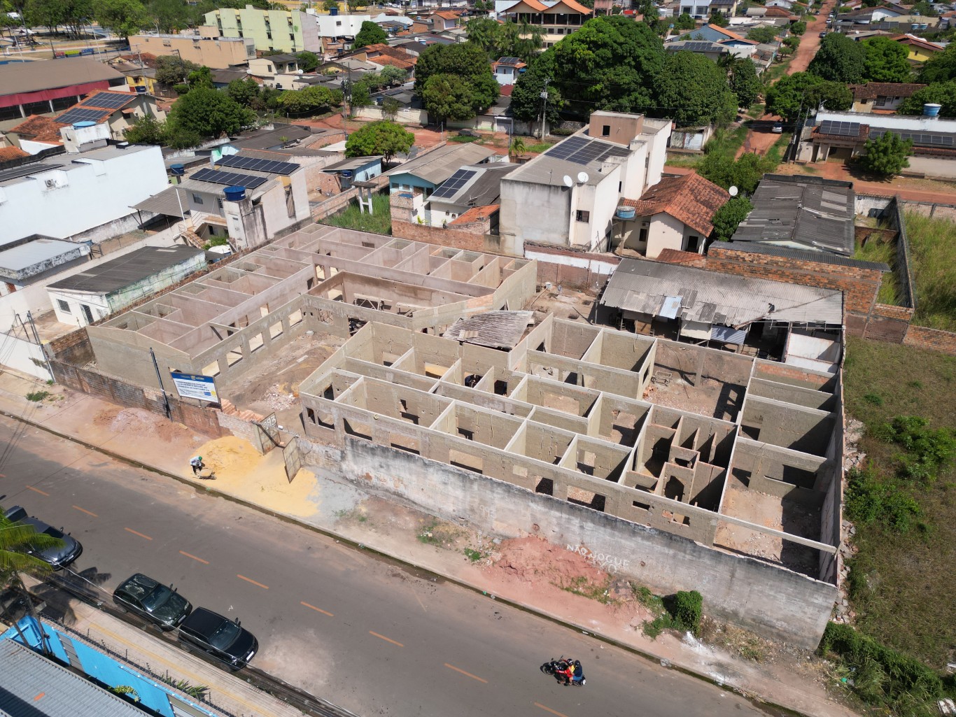 Construção da Casa de Acolhimento para Crianças e Adolescentes em Santarém alcança 40% de execução