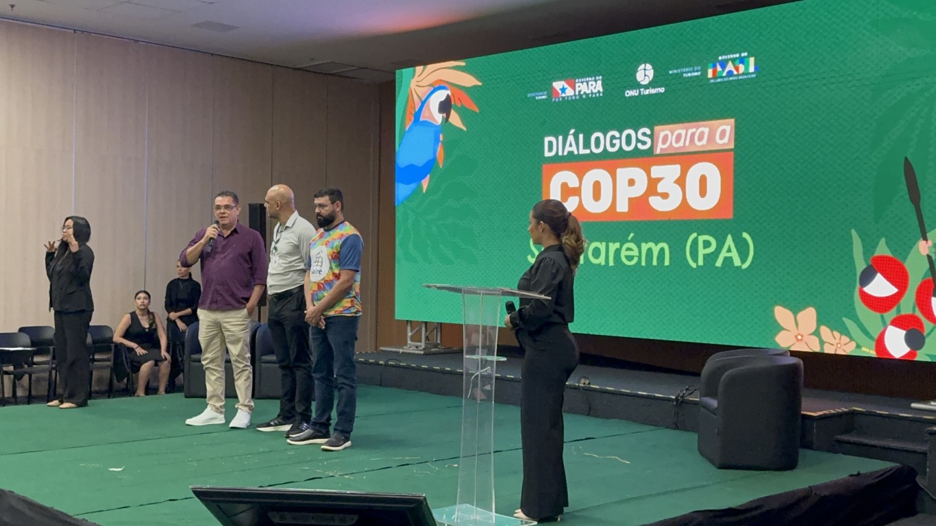 Santarém recebe “Diálogo para COP30” e debate clima e desenvolvimento sustentável