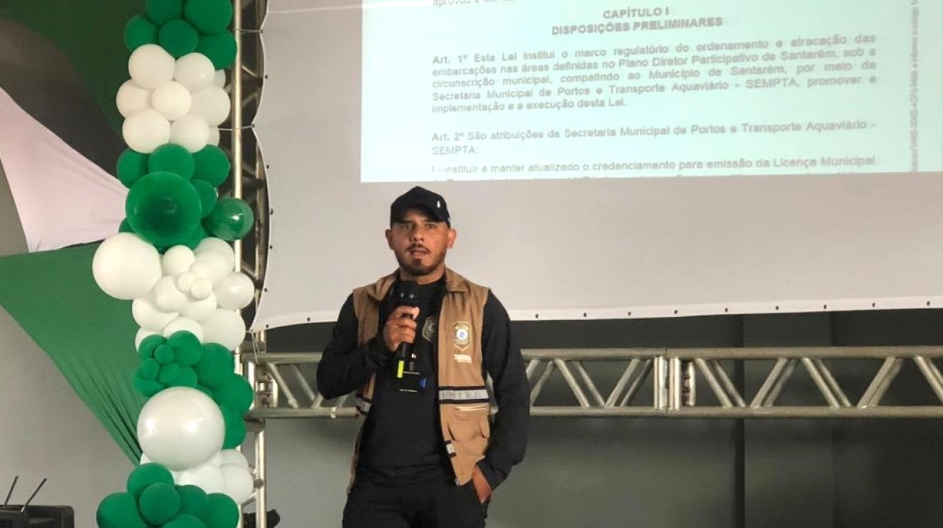 Prefeitura de Santarém promove palestra sobre segurança na navegação 