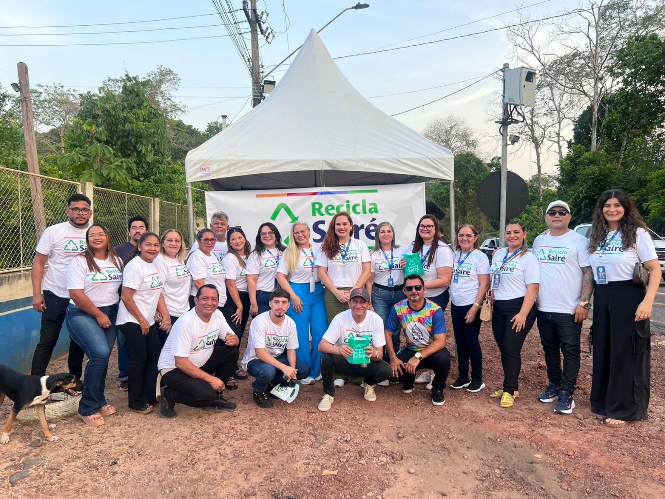 Blitz Educativa “Recicla Sairé” mobiliza moradores e turistas para prática do descarte correto