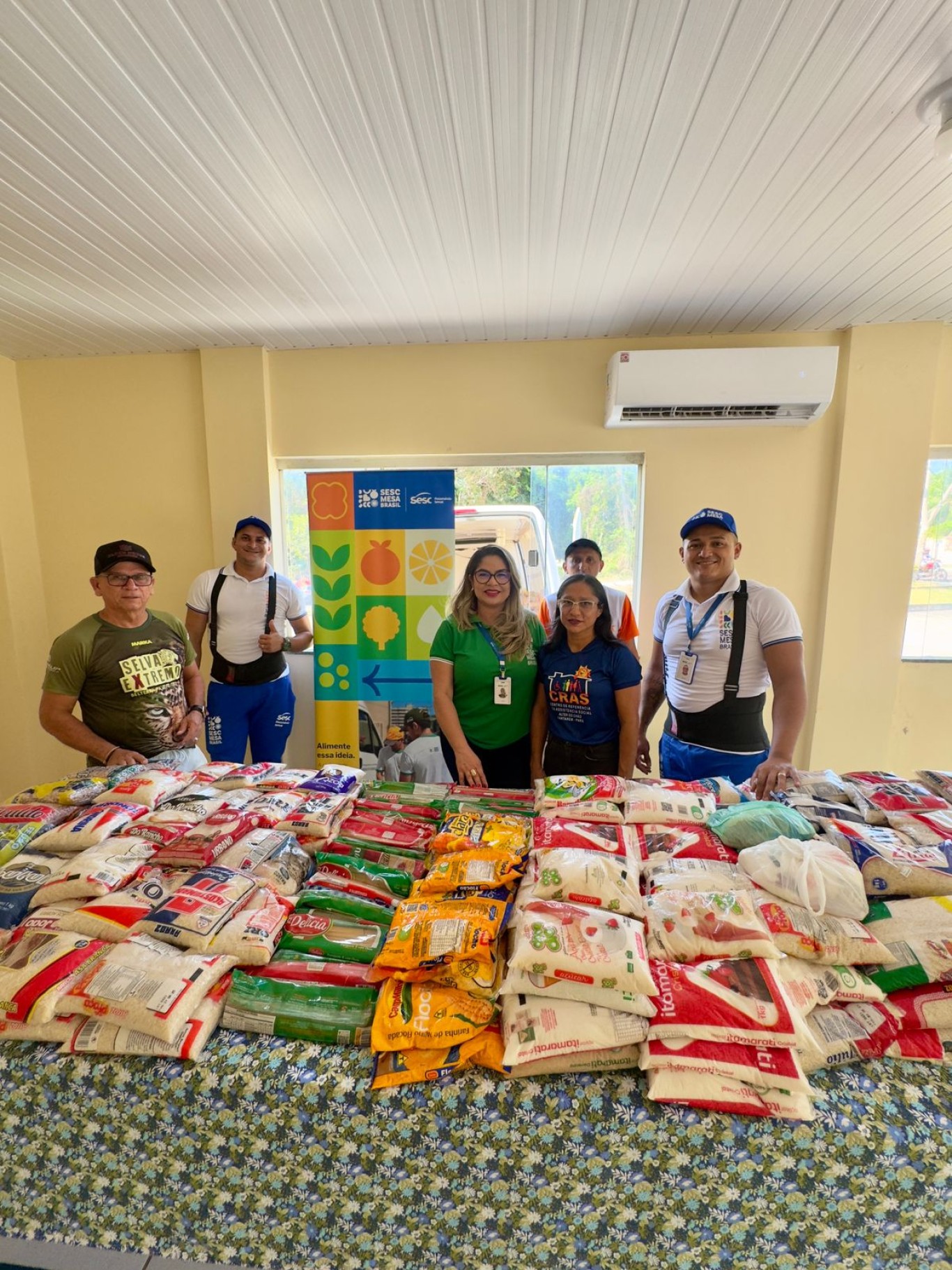 Prefeitura de Santarém distribui mais de 3,4 toneladas de alimentos arrecadados no Sairé