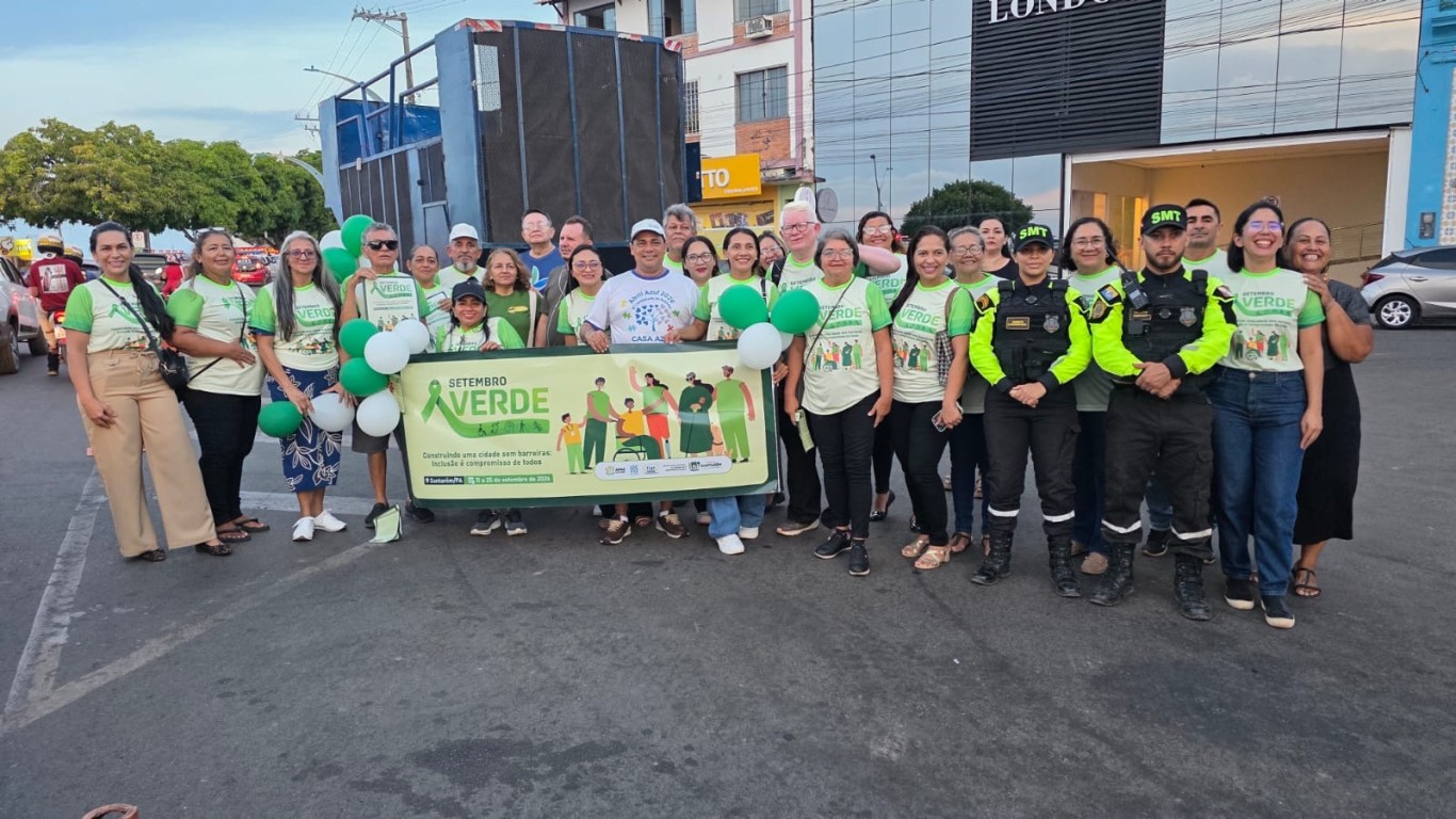 Setembro Verde encerra programação em Santarém reforçando compromisso com uma cidade sem barreiras