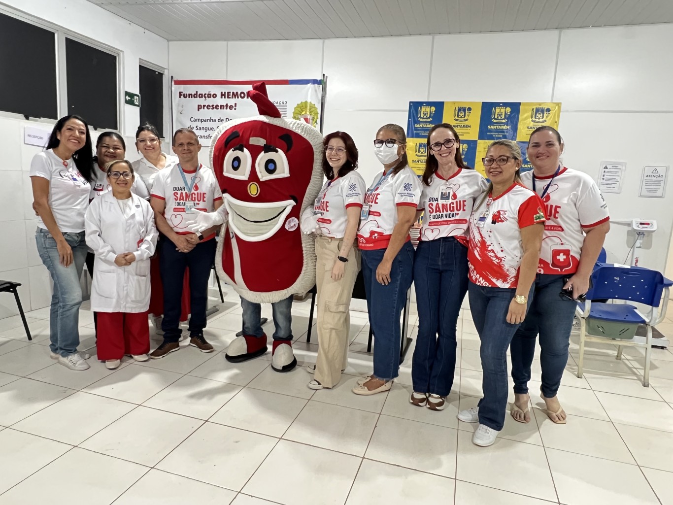 Imagem da notícia: Doação de sangue: HMS e Hemopa realizam campanha no Hospital Municipal 