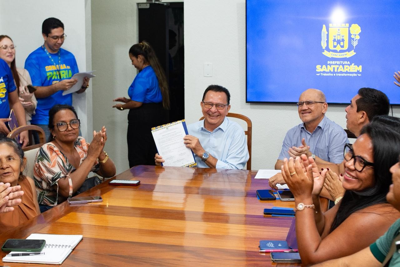 Imagem da notícia: Prefeito Zé Maria Tapajós autoriza início de obras de microssistemas de água no Tapajós e Arapiuns