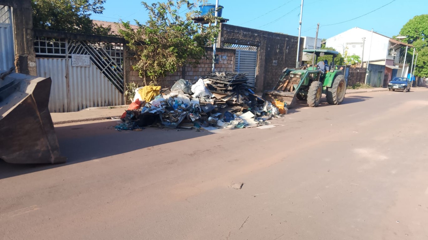 Puxirum 2026 avança com ações de limpeza urbana e iluminação em Santarém