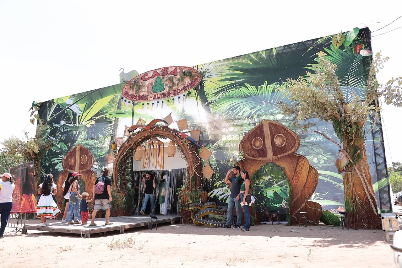 Casa Santarém fortalece cultura, turismo e empreendedorismo durante Sairé 2026 em Alter do Chão